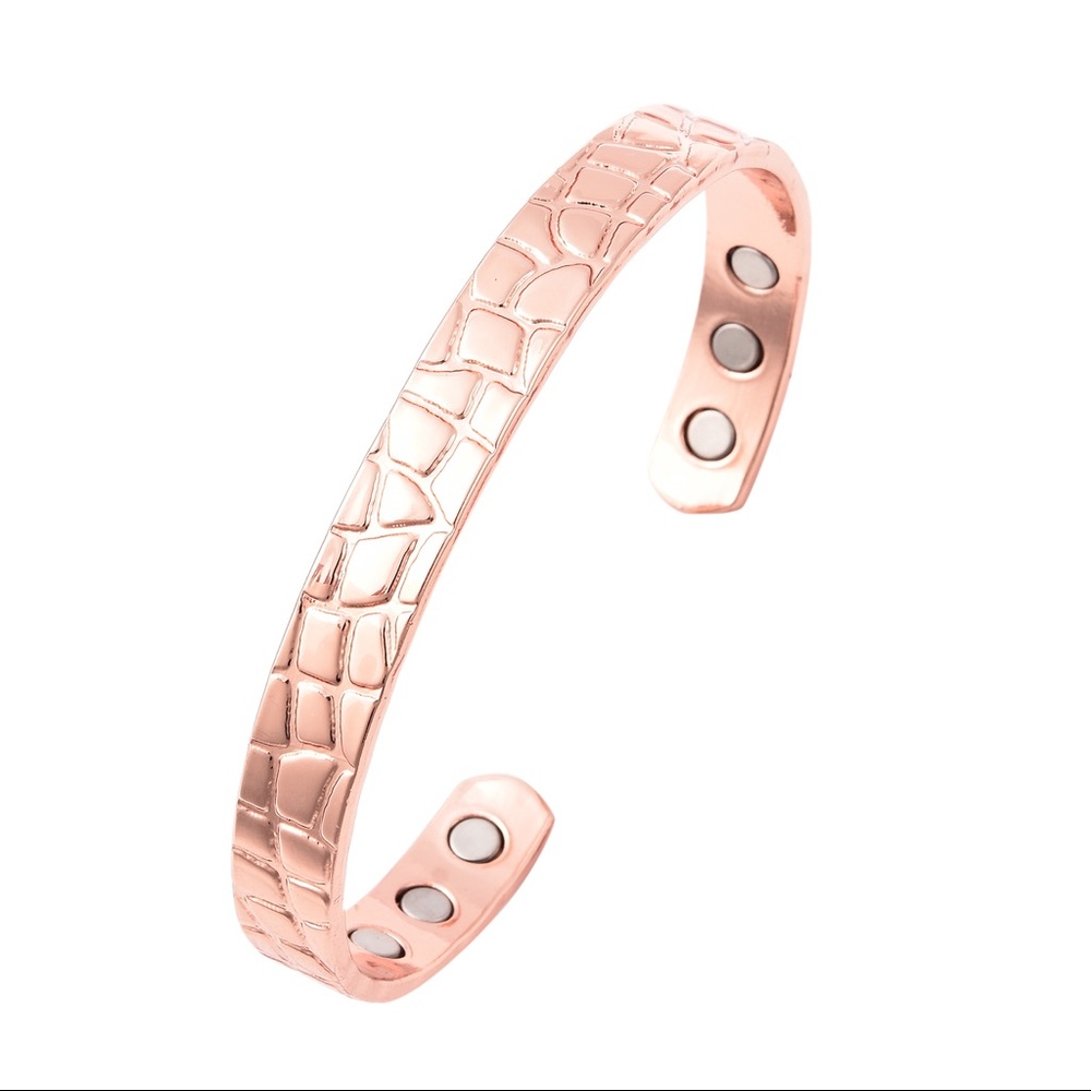 Rosetone Copper Metallic Cuff Bracelet